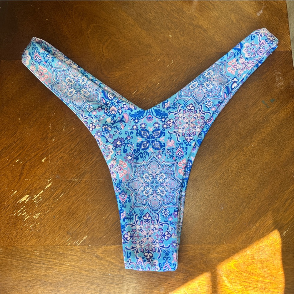 Kulani Kinis Blue Paisley Bikini Bottom